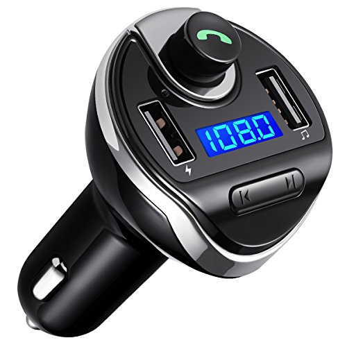 Criacr-Bluetooth-FM-Transmitter-Wireless-In-Car-FM-Transmitter-Radio-Adapter-Car-Kit-Universal-Car-Charger-with-Dual-USB-Charging-Ports-Hands-Free-Calling-for-iPhone-Samsung-etc-0