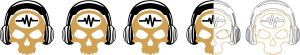 Ratings - 3-5 Skulls - SpeakersBluetooth - Gold