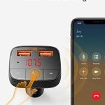 Roav-SmartCharge-F0-by-Anker-Wireless-Bluetooth-FM-Transmitter-for-Car-Audio-Adapter-and-Receiver-Hands-Free-Calling-MP3-Car-Charger-with-2-USB-Ports-PowerIQ-and-AUX-Output-No-Dedicated-App-0-2