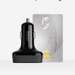 Roav-SmartCharge-F0-by-Anker-Wireless-Bluetooth-FM-Transmitter-for-Car-Audio-Adapter-and-Receiver-Hands-Free-Calling-MP3-Car-Charger-with-2-USB-Ports-PowerIQ-and-AUX-Output-No-Dedicated-App-0-5