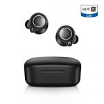 Langsdom-Wireless-Earbuds-Bluetooth-50-Headphones-Touch-Control-Volume-Control-Stereo-Bass-Qualcomm-aptXIPX6-Waterproof-32H-Playtime-Bluetooth-Earphones-for-iPhone-AndroidBlack-0