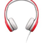 LilGadgets-Connect-Kids-Premium-Volume-Limited-Wired-Headphones-with-SharePort-and-Inline-Microphone-Children-Toddlers-Red-0